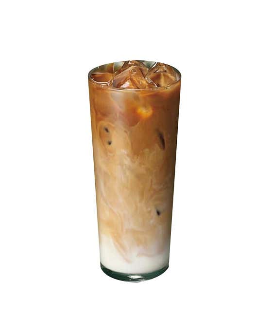 바닐라빈 라떼 메뉴 사진(네이버)