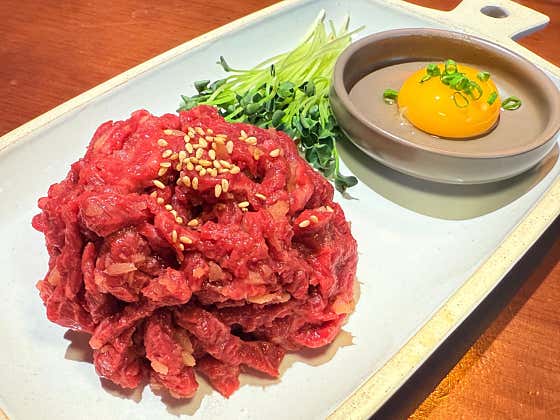 한우뚜뿔육회 메뉴 사진(네이버)
