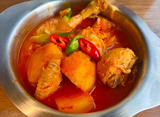닭반볶음탕 메뉴 사진(네이버)