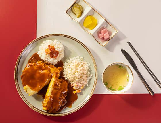 고구마치즈 돈가스 메뉴 사진(네이버)
