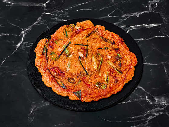 관자김치전 메뉴 사진(네이버)