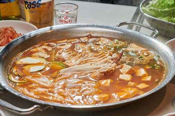 서미갈비 된장찌개 메뉴 사진(네이버)