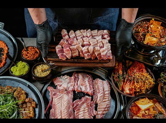 사계돈 저녁 한상 메뉴 사진(네이버)