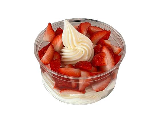 시즌) 생딸기 요거트 아이스크림 메뉴 사진(네이버)
