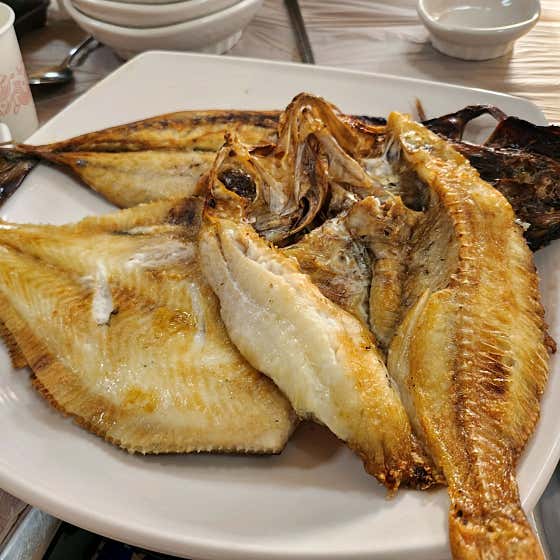 모듬생선구이 2인 메뉴 사진(네이버)
