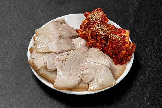 겉절이 수육(대) 메뉴 사진(네이버)