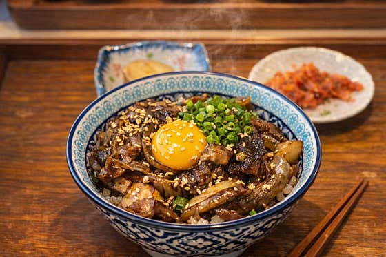 🍛규동(우삼겹덮밥) 메뉴 사진(네이버)