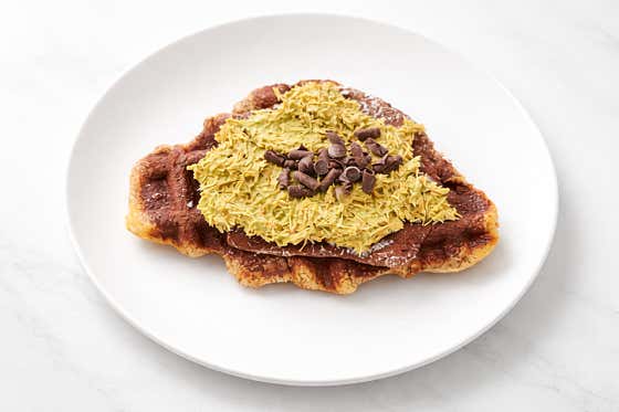 두쫀쿠 크로플 메뉴 사진(네이버)