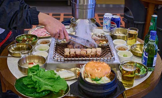 점심세트 3인 메뉴 사진(네이버)