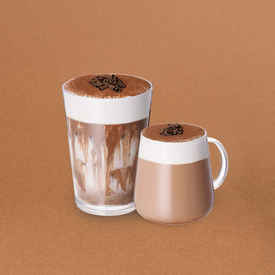 리얼초코라떼(414ml) 메뉴 사진(네이버)