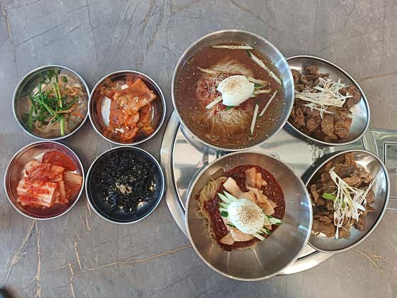점심/육쌈밀면 메뉴 사진(네이버)