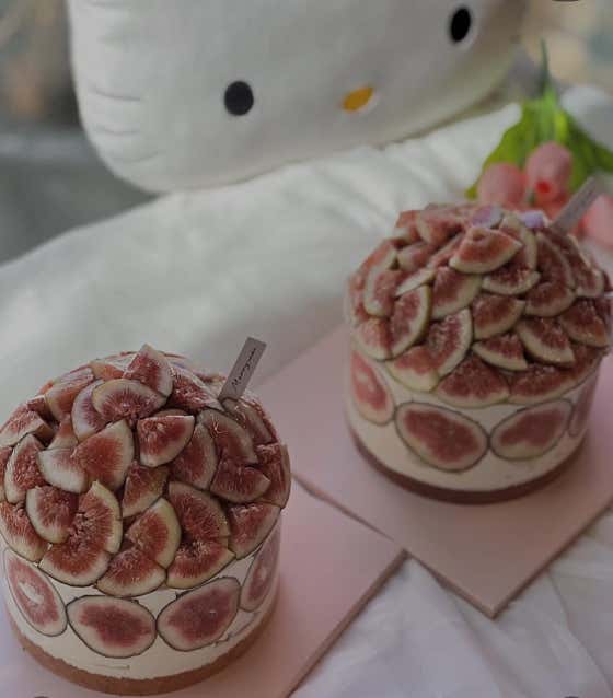 순우유 산더미무화과 메뉴 사진(네이버)