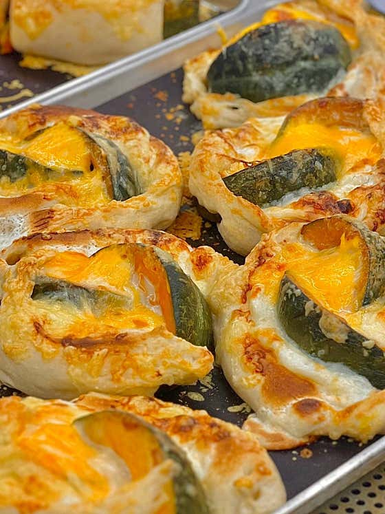 🎃단호박치즈 치아바타 메뉴 사진(네이버)