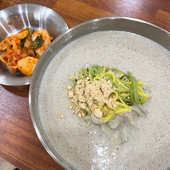 콩국수 메뉴 사진(네이버)
