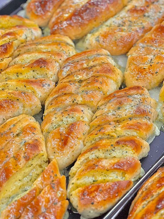 🧄마늘 바게트 메뉴 사진(네이버)
