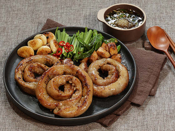 곱창 가득 소곱창 메뉴 사진(네이버)