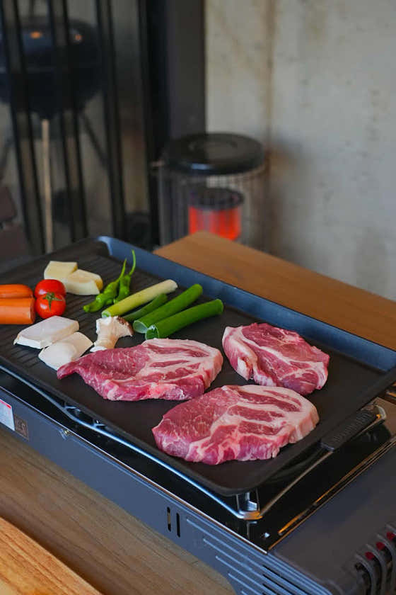 1등급 한돈 생 목살 100g 메뉴 사진(네이버)