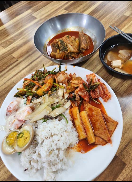일반정식 메뉴 사진(네이버)