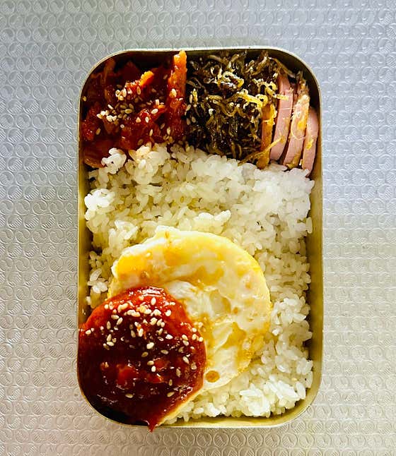 추억의 도시락 메뉴 사진(네이버)