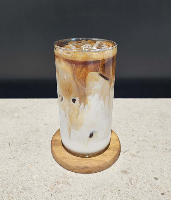 바닐라 빈 라떼 메뉴 사진(네이버)