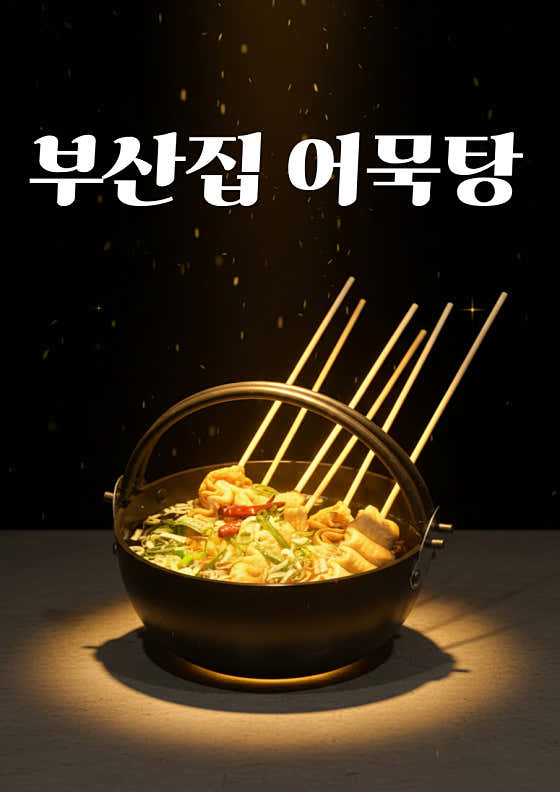 부산집 어묵탕 메뉴 사진(네이버)