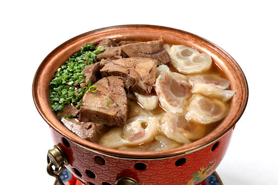 도가니 수육 메뉴 사진(네이버)