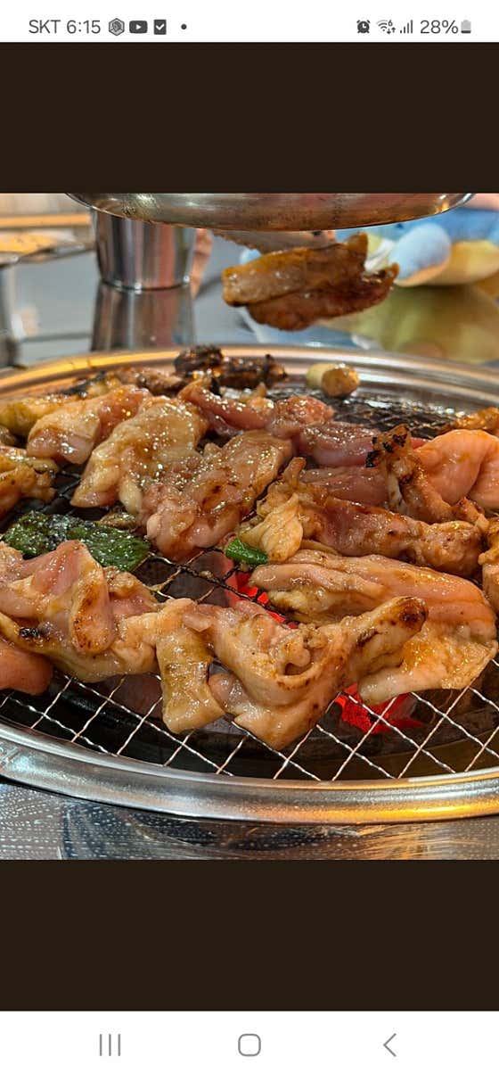 간장숯불닭갈비 메뉴 사진(네이버)