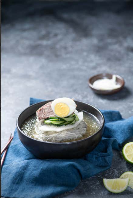 물냉면 메뉴 사진(네이버)