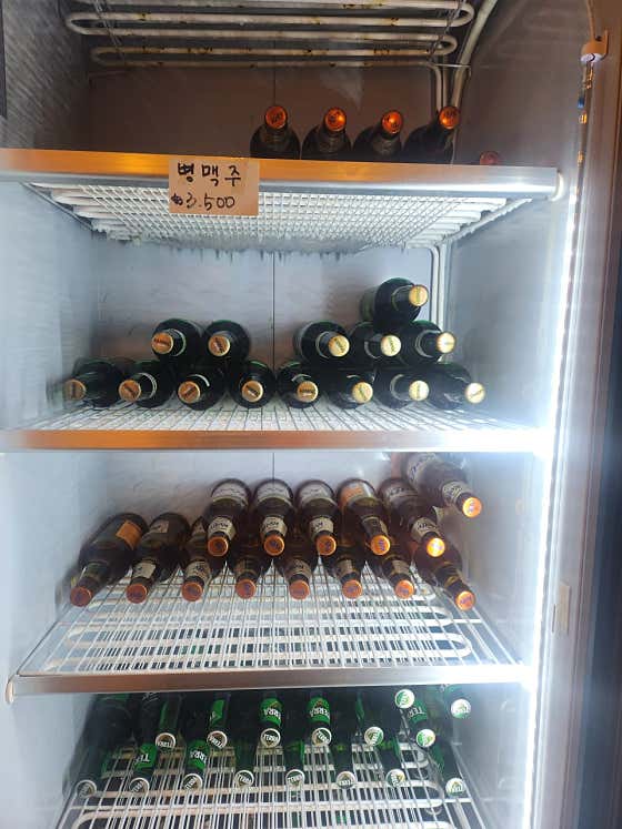 별도구매 주류 메뉴 사진(네이버)