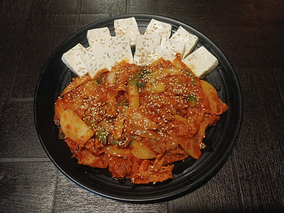 두부김치 메뉴 사진(네이버)