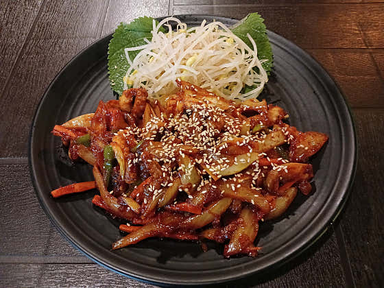 낙지볶음 메뉴 사진(네이버)