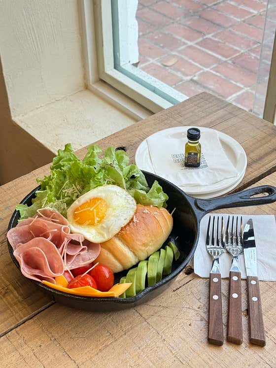 소금빵 브런치 메뉴 사진(네이버)
