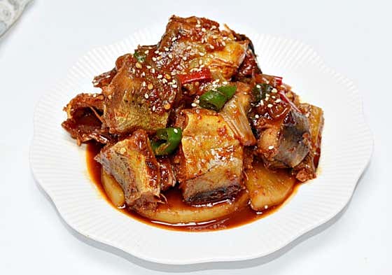 코다리찜.조림(대) 메뉴 사진(네이버)
