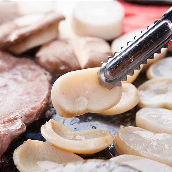 키조개관자 메뉴 사진(네이버)