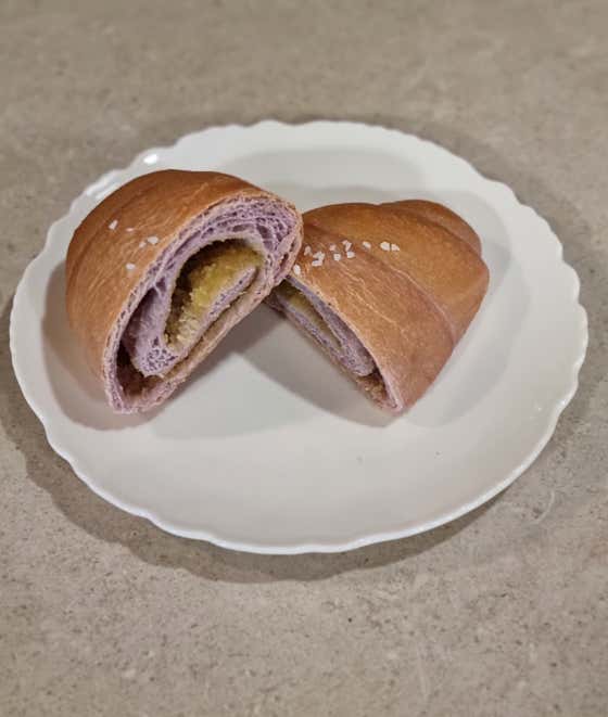 꿀고구마 소금빵 메뉴 사진(네이버)