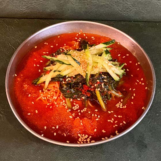 열무김치냉면 메뉴 사진(네이버)