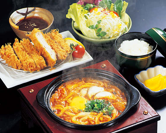 김치우동정식 메뉴 사진(네이버)