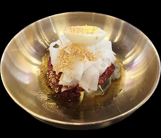 거창한 비빔냉면 메뉴 사진(네이버)