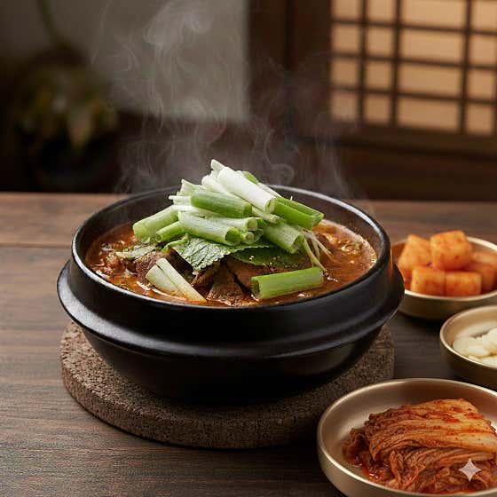 국내산 흑염소탕 메뉴 사진(네이버)