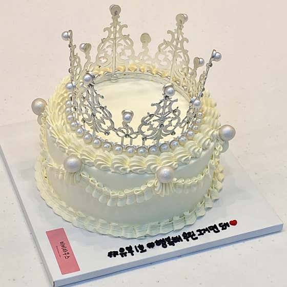 1호티아라케이크 메뉴 사진(네이버)