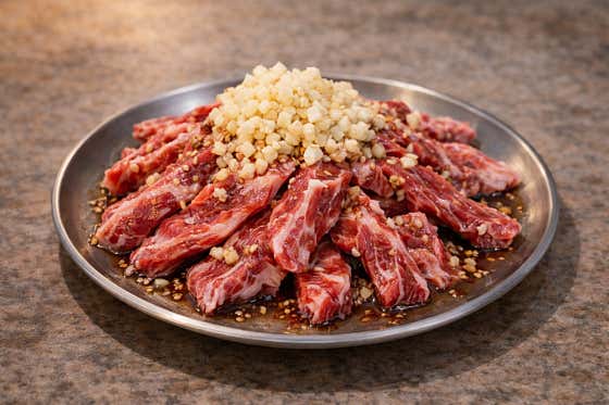 마늘소갈비살 메뉴 사진(네이버)