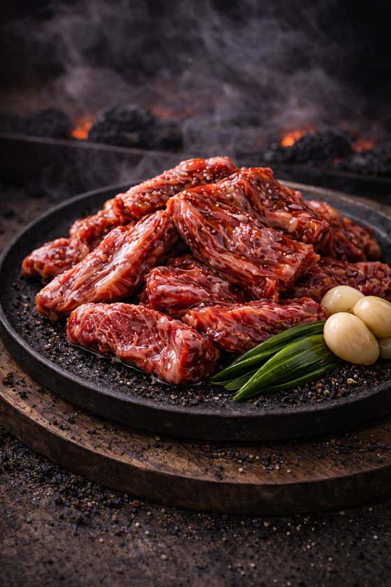 양념소갈비살 440g 메뉴 사진(네이버)