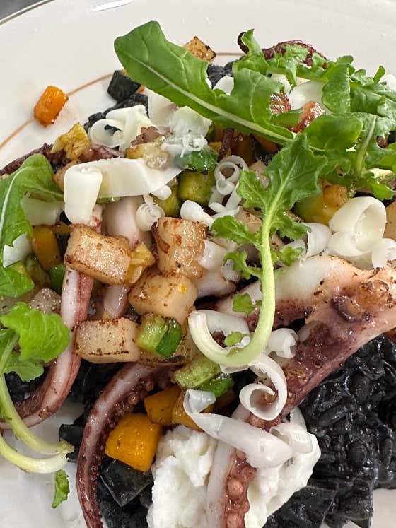 네로 디 세삐아(먹물 리조또) 메뉴 사진(네이버)