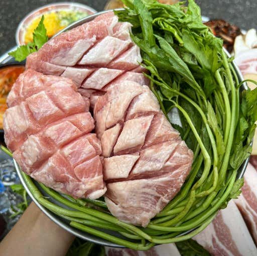 김숙성 항정살(150g) 메뉴 사진(네이버)