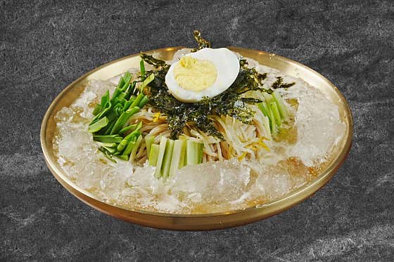 시원냉육면 메뉴 사진(네이버)