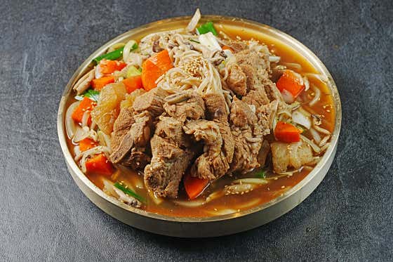 궁중한돈갈비찜 메뉴 사진(네이버)