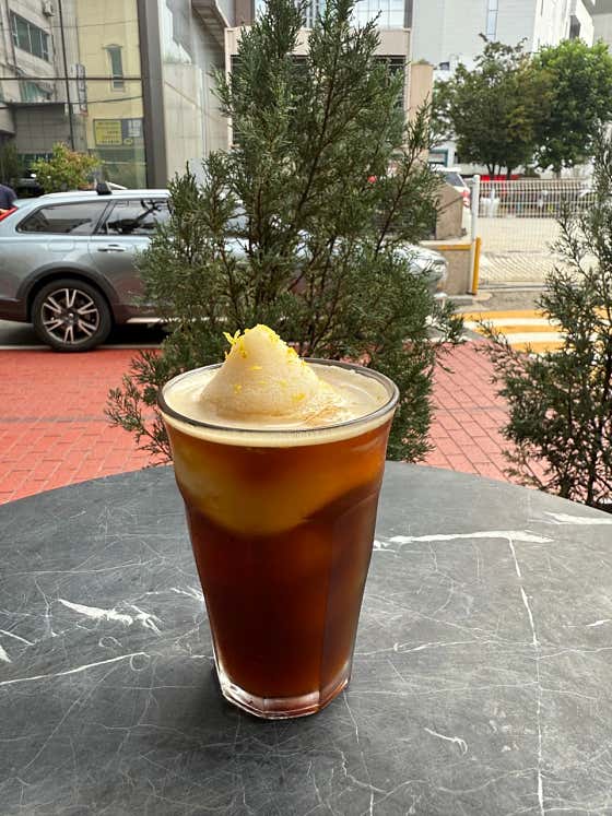 mazagran 메뉴 사진(네이버)