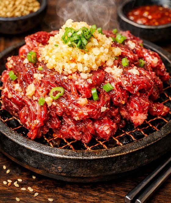 양념소갈비살 CAB(흑우)180g 메뉴 사진(네이버)