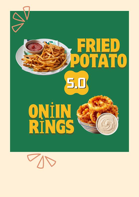 onion ring 메뉴 사진(네이버)