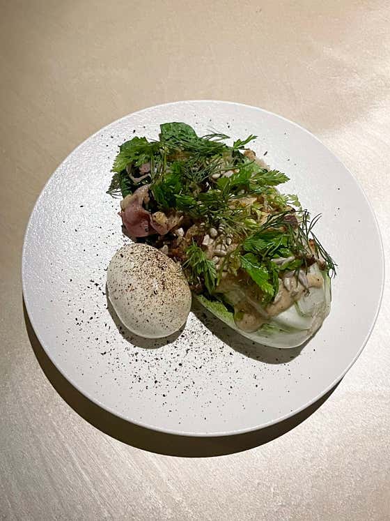 그릴 샐러드 grill salad 메뉴 사진(네이버)